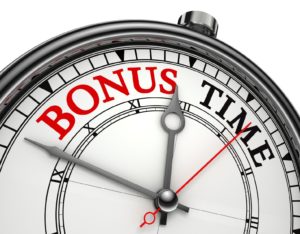 Bonuses & Time.